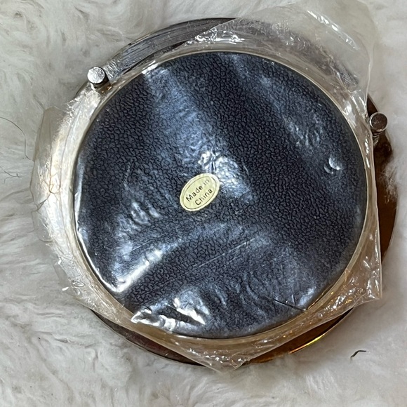 New in package silver plated coaster set for coffee table dining area drink cold - Picture 11 of 11